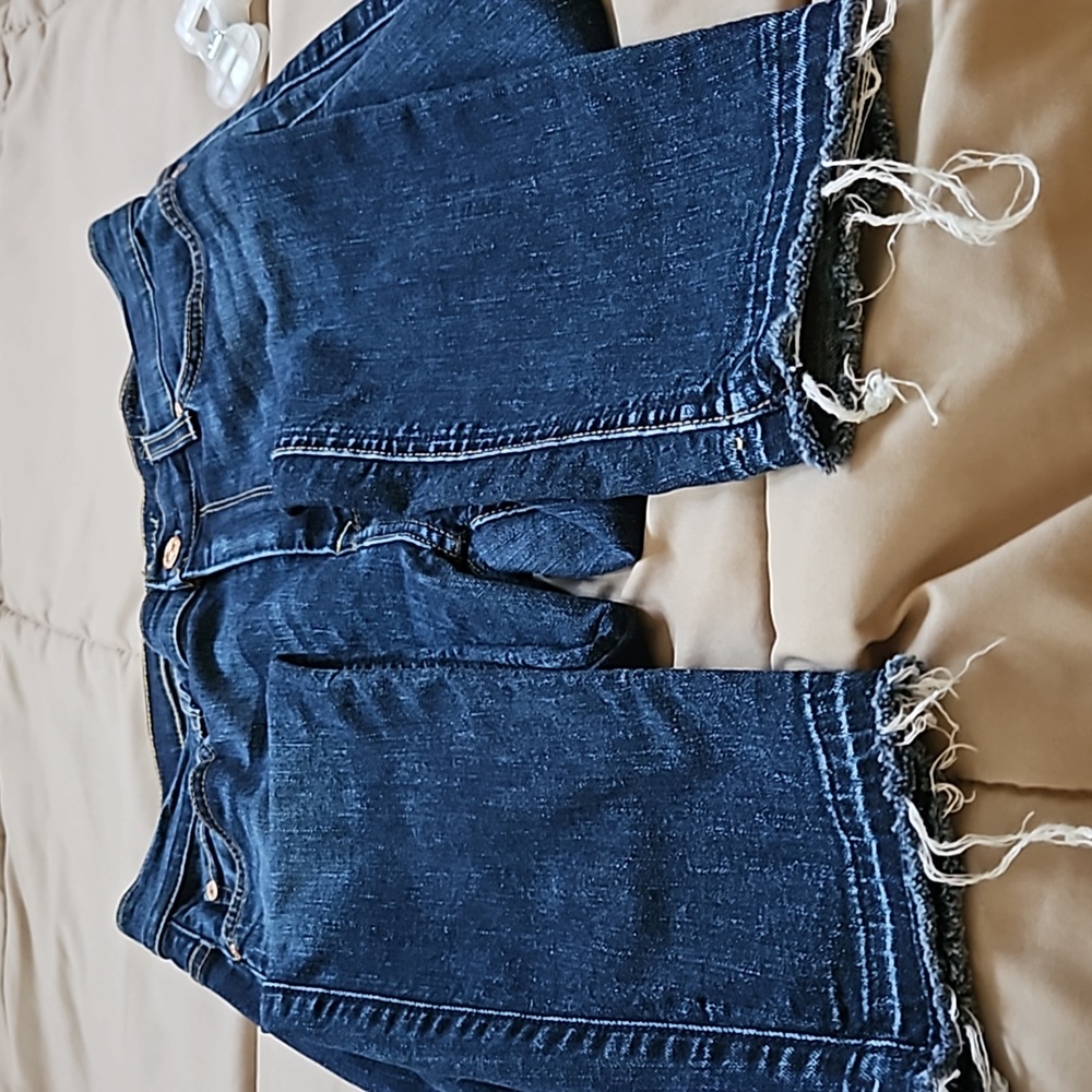 High waist ankle skinny jeans